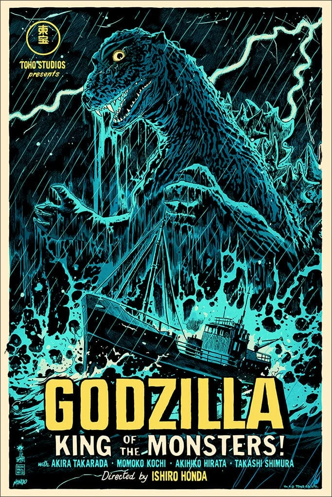Godzilla Poster - Francesco Francavilla