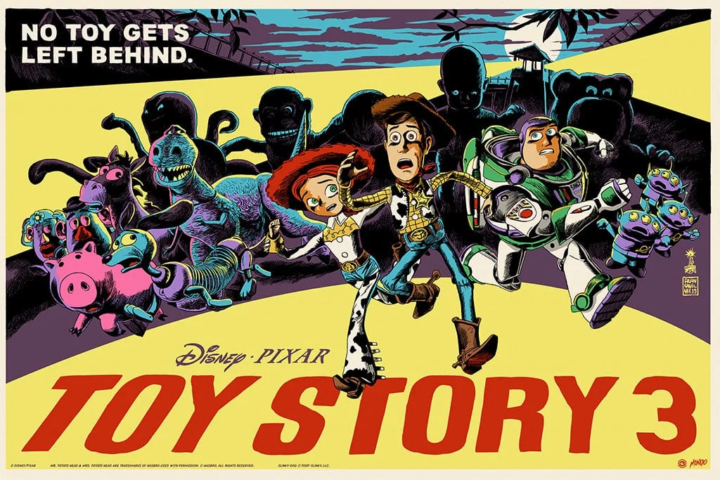 Toy Story 3 Poster - Francesco Francavilla