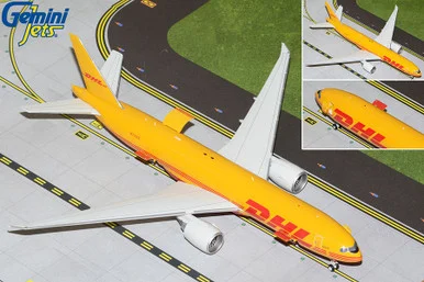 DHL B777-200LRF Interactive Series N774CK G2DHL952 1:200