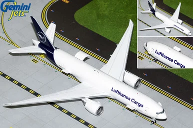 Lufthansa Cargo B777-200LRF Interactive Series D-ALFA G2DLH1144 1:200