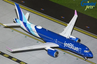 JetBlue Airways A220-300 Reg: N3241J "Taming of the Blue" G2JBU1402 Scale 1:200