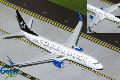 United Airlines B737-800W N76516 "Star Alliance" livery, flaps down G2UAL1378F 1:200