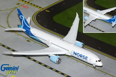 Norse Atlantic Airways UK B787-9 Reg: G-CKWS flaps down G2UBT1435F Scale 1:200