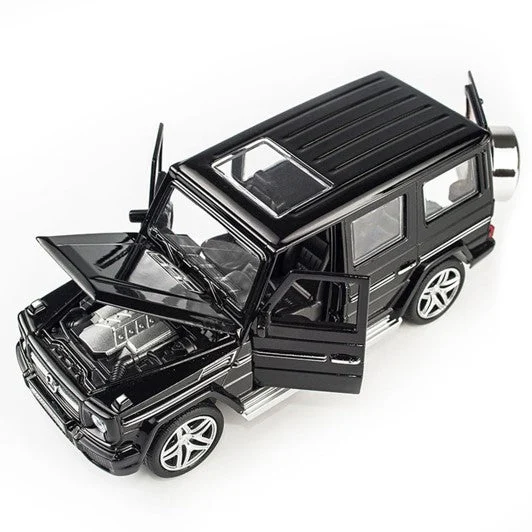 Mercedes-Benz G-Class G 65 AMG 1:32 Scale Model Car (Black) by Minocool (No Retail Box)