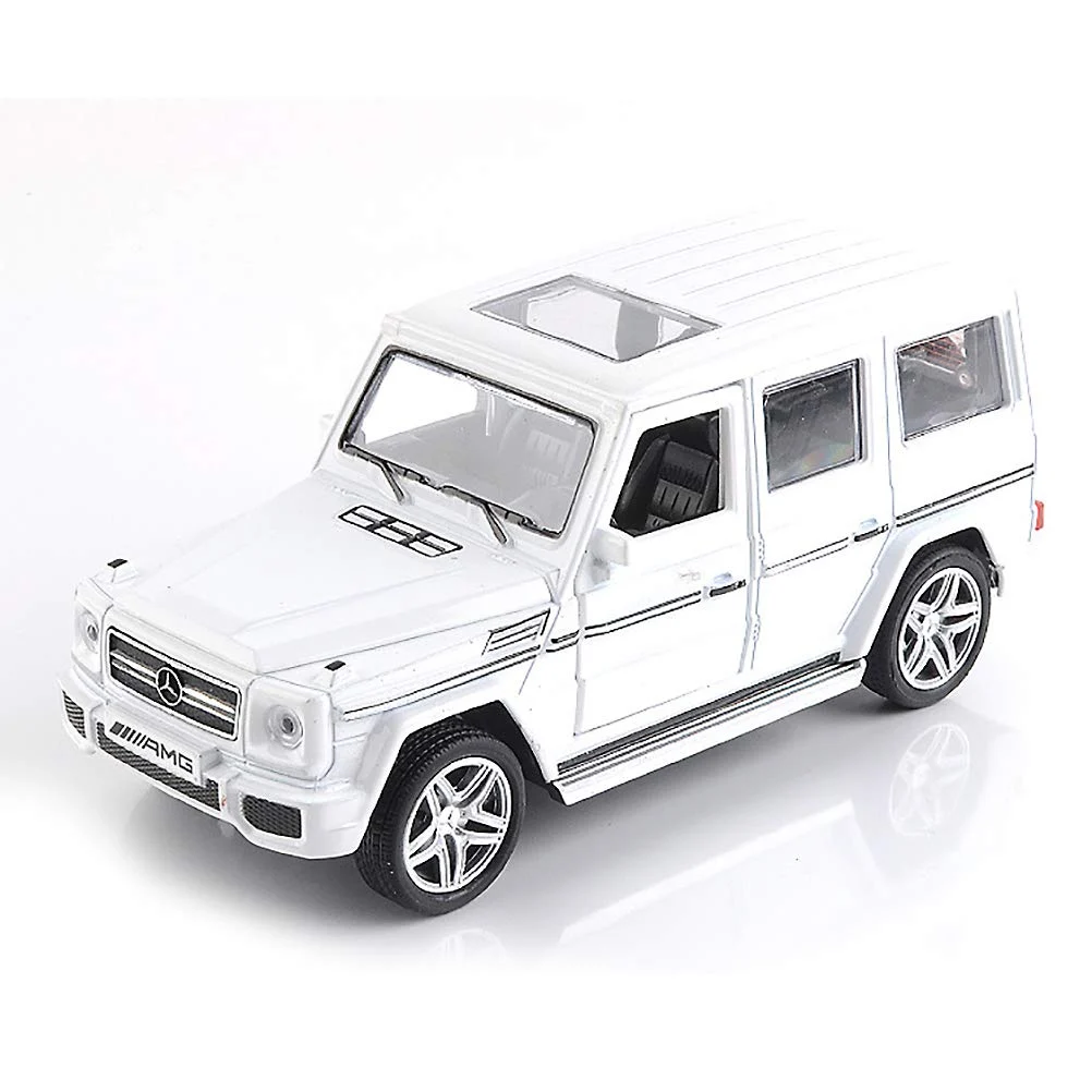 Mercedes-Benz G-Class G 65 AMG 1:32 Scale Model Car (White) by Minocool (No Retail Box)