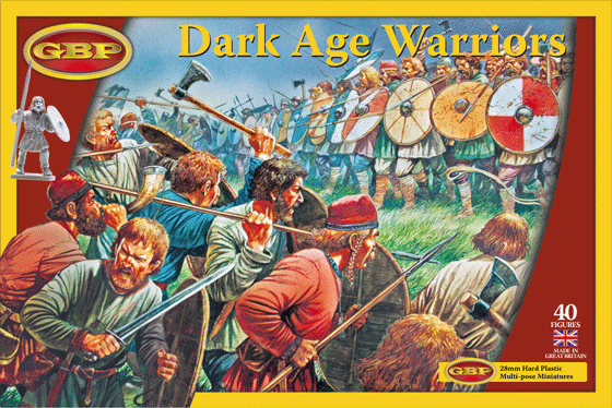 Dark Age Warriors, 28 mm Scale Model Plastic Figures - Gripping Beast