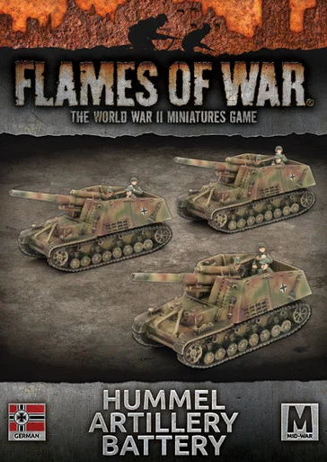 15mm Hummel Artillery Battery - GBX132