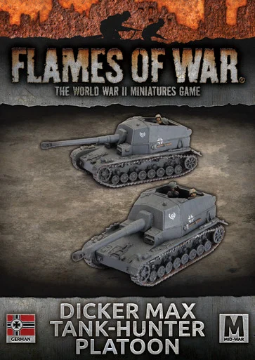 15mm Dicker Max Tank-Hunter Platoon - GBX190