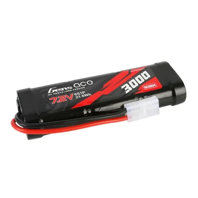 Gens Ace GEANM6S3000T 7.2V 3000mAh 6S NiMH Battery: Tamiya