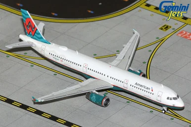 American Airlines A321-200 "America West" Heritage Livery N580UW GJAAL2262 1:400
