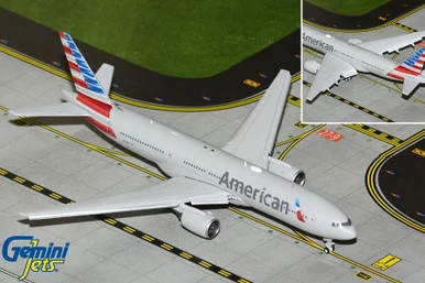 American Airlines B777-200ER Reg: N788AN flaps down GJAAL2359F Scale 1:400