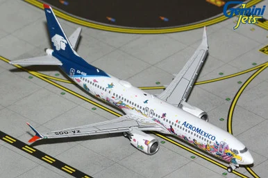Aeroméxico B737 MAX 9 XA-GQS “Kukulcán” GJAMX2316 Scale 1:400