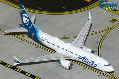 Alaska Airlines B737 MAX 8 Reg: N803AK GJASA2392 Scale 1:400 - Gemini Jets