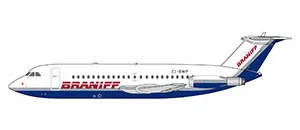 Braniff BAC 111-200 GJBNF2270 Scale 1:400