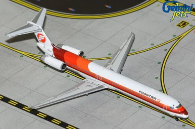 Frontier Airlines MD-80 N859HA Saul Bass orange-and-red livery GJFFT1168 1:400