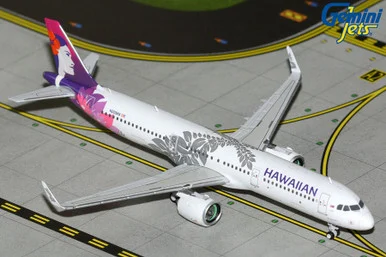 Hawaiian Airlines Airbus A321neo Reg: N209HA GJHAL2415 1:400 - Gemini Jets