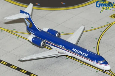 Midwest Airlines Boeing 717 N920ME GJMEP1488 1:400 - Gemini Jets