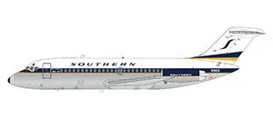 Southern Airways (delivery livery, polished) DC-9-15 GJSOU2377 Scale 1:400