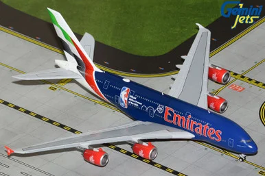 Emirates A380 "Official Airline Partner of the NBA" A6-EOD GJUAE2271 1:400