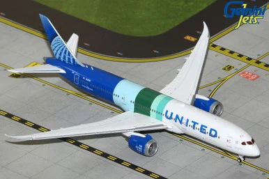 United 787-9 "The Future is SAF" N24988 GJUAL2333 1:400