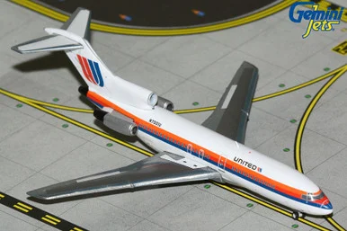 United Airlines B727-100 N7001U GJUAL2349 Scale 1:400