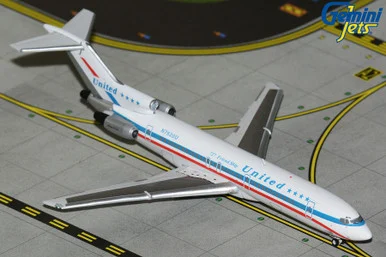 United Airlines Boeing 727-200 Reg: N7620U GJUAL2352 1:400