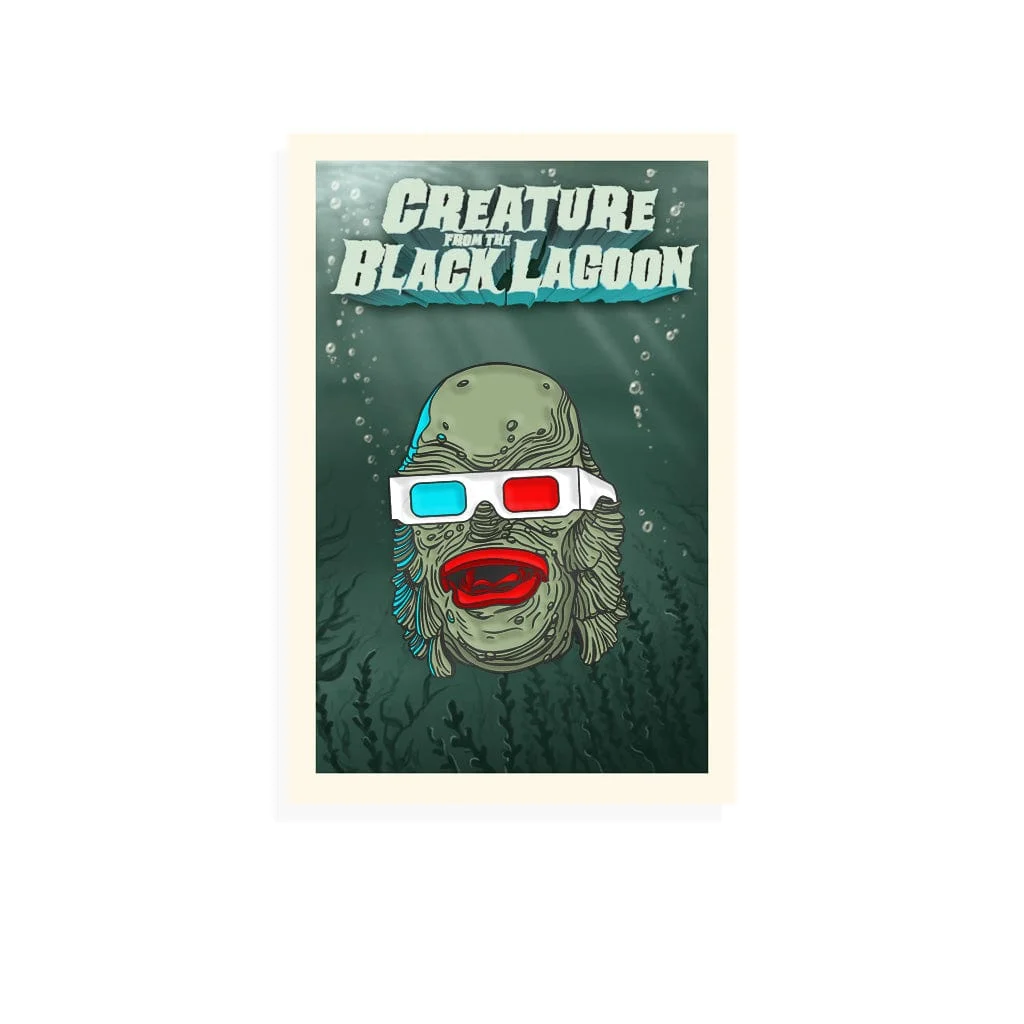 Creature in The Theater Enamel Pin - Gary Pullin