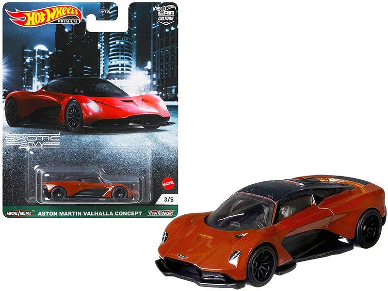 Aston Martin Valhalla Concept "Exotic Envy" Series Diecast Model Car by Hot Wheels - Hotwheels