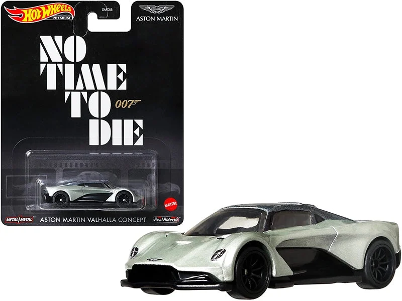 Aston Martin Valhalla Concept Light Green Metallic with Dark Green Top (James Bond 007) "No Time to Die" (2021) Movie Diecast Model Car by Hot Wheels - Hotwheels