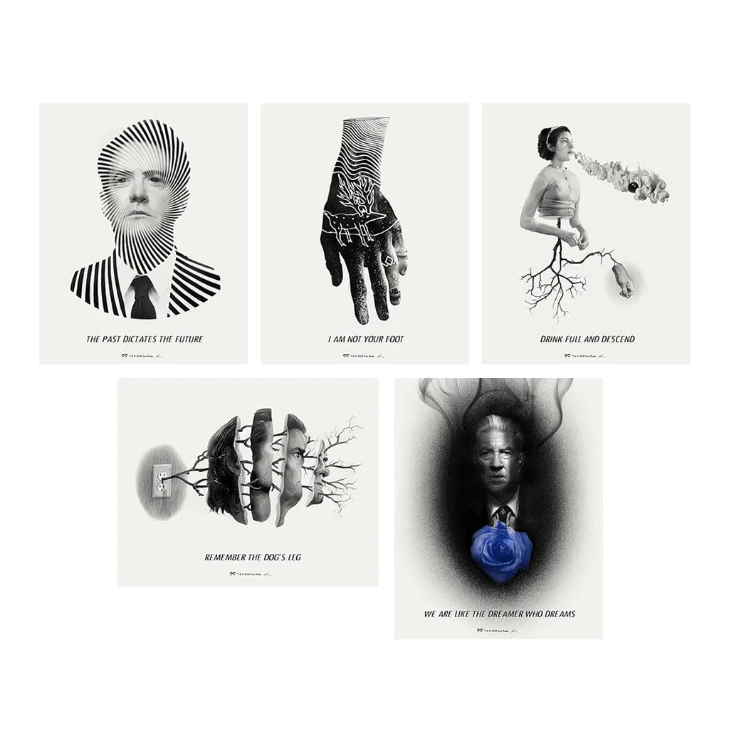 Twin Peaks Set – Series 12 - Greg Ruth