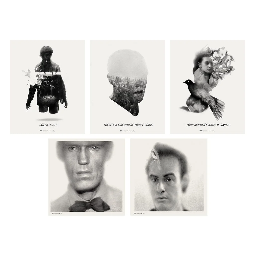 Twin Peaks Set – Series 5 - Greg Ruth
