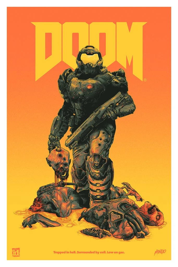 Doom (Lava Variant) Poster - Gabz