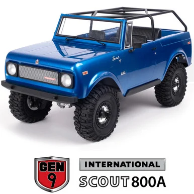 Redcat Racing RER15517 Gen 9 1/10 Scale International Harvester Scout 800A, Blue