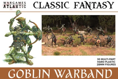 Wargames Atlantic WAACF004 Goblin Warband 28mm Scale Figures Kit - Wargames Atlantic Figures