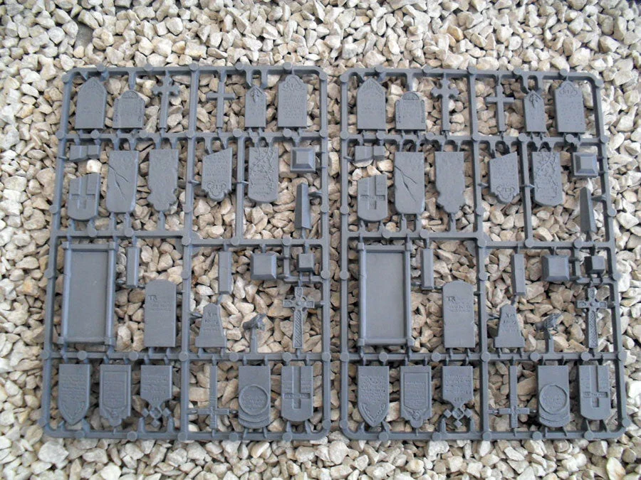 Gravestones & Ravens 28mm Scale Scenery - Renedra Limited