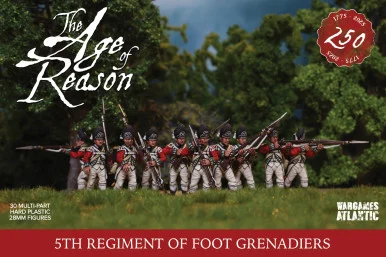 28mm 5th Regiment of Foot Grenadiers - Wargames Atlantic