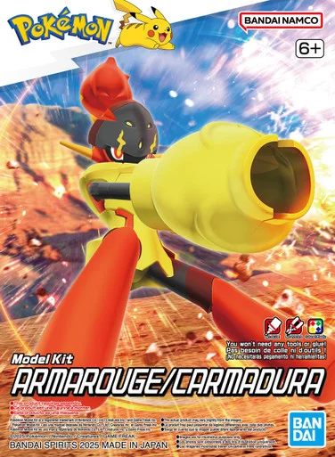 Bandai 2791223 #58 Pokemon Armarouge Model Kit