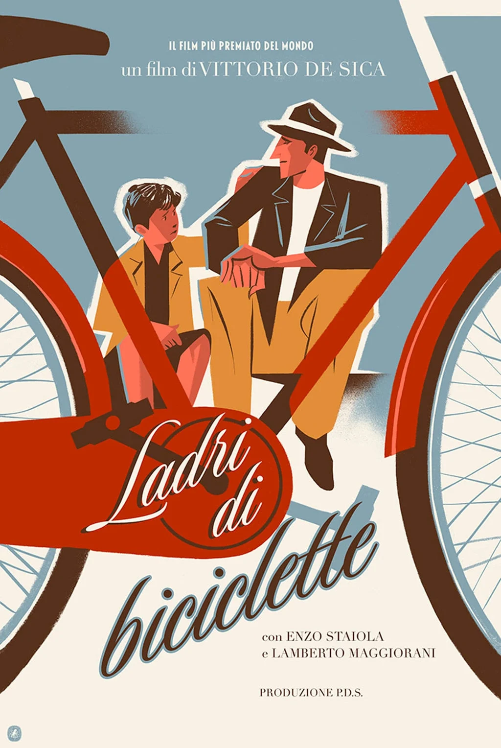 Nautilus x Mondo: The Bicycle Thief (Regular) Poster - Riccardo Guasco