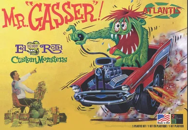 Atlantis Models 1301 Mr. Gasser Ed "Big Daddy" Roth Plastic Model Kit