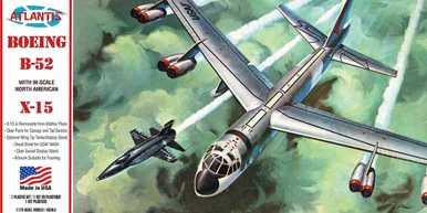 Atlantis Models H273 Boeing B-52 with X-15 1/175 Scale Model Kit