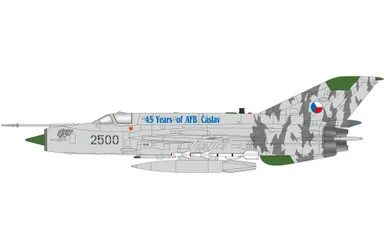 MIG-21MFN 2500 Czech Republic HA0002 Scale 1:72