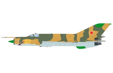 MIG-21SM 812th UAP, Kharkov Higher Military Academy, Soviet Union, Aug. 1991 HA0154 1:72