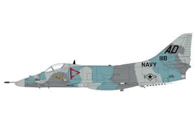 A-4E "Aggressor Scheme" 151118, VA-43, US Navy, 1975 HA1442 1:72