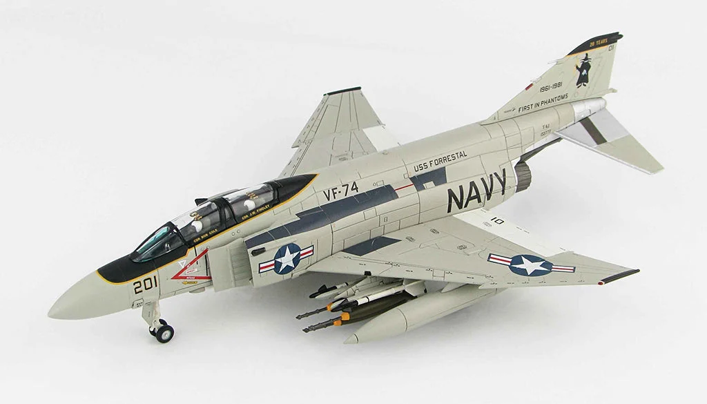 McDonnell Douglas F-4J Phantom II VF-74 1981, 1:72 Scale Diecast Model