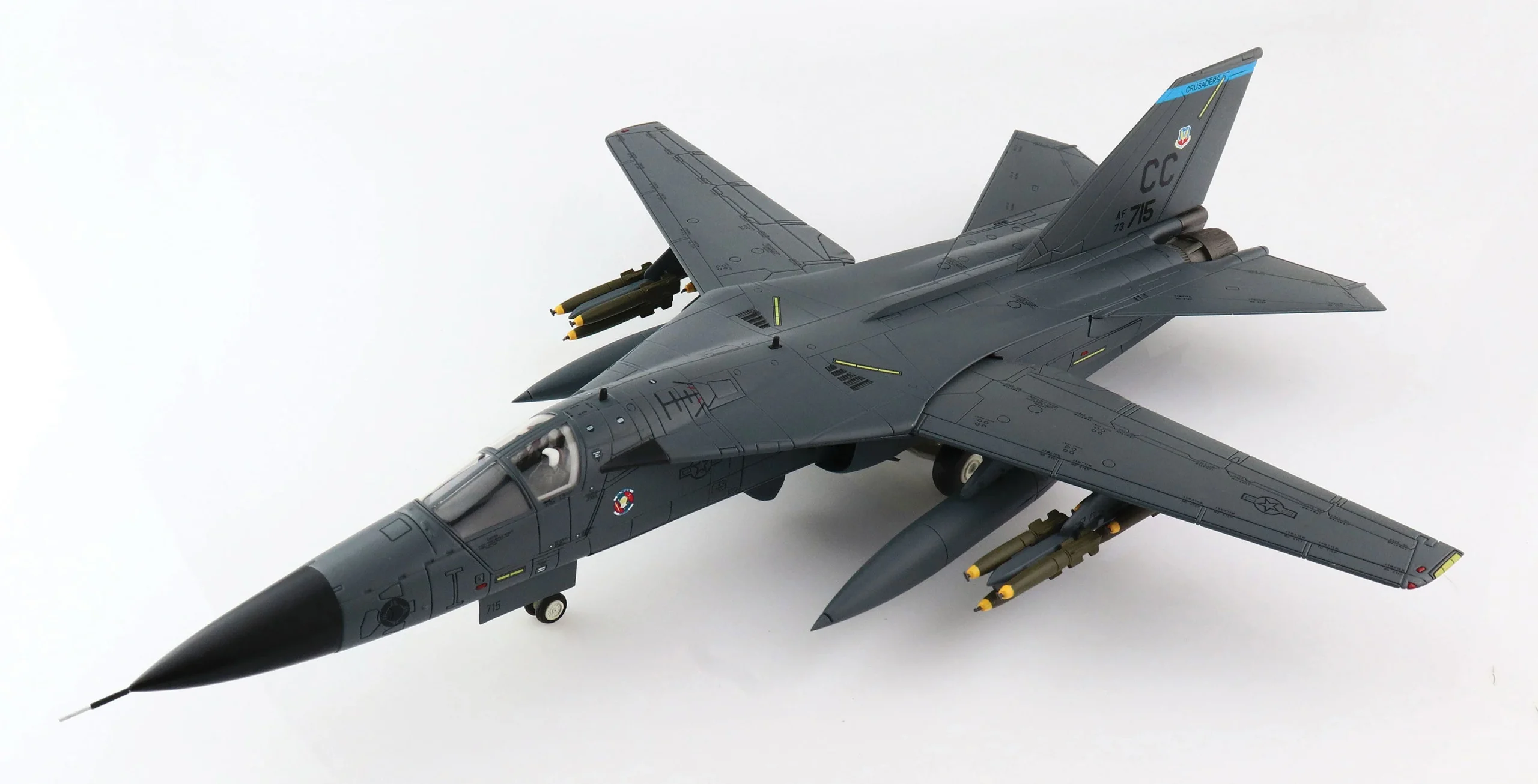 General Dynamics F-111F Aardvark 523rd TFS “Crusaders”, 1:72 Scale Diecast Model