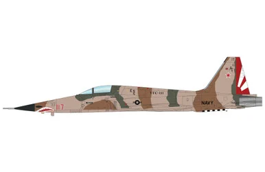 F-5N "Aversary Fighter" Red 117, 761533, VFC-111, 2014 HA3383 Scale 1:72