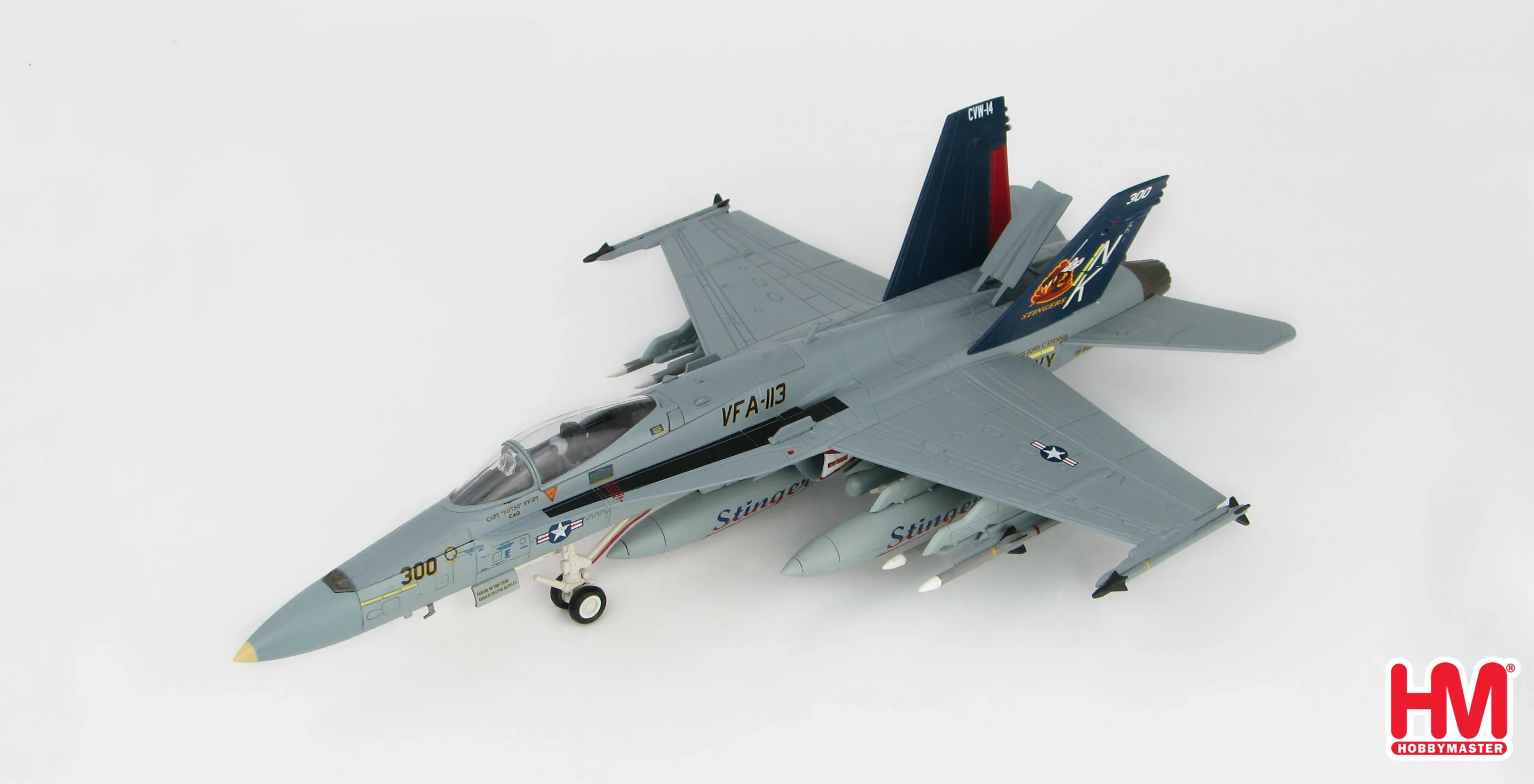 McDonnell Douglas F/A-18C Hornet VFA-113 "Stingers" 2005, 1:72 Scale Diecast Model