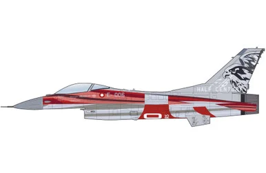 F-16C E-006, Royal Danish AF HA38074 Scale 1:72