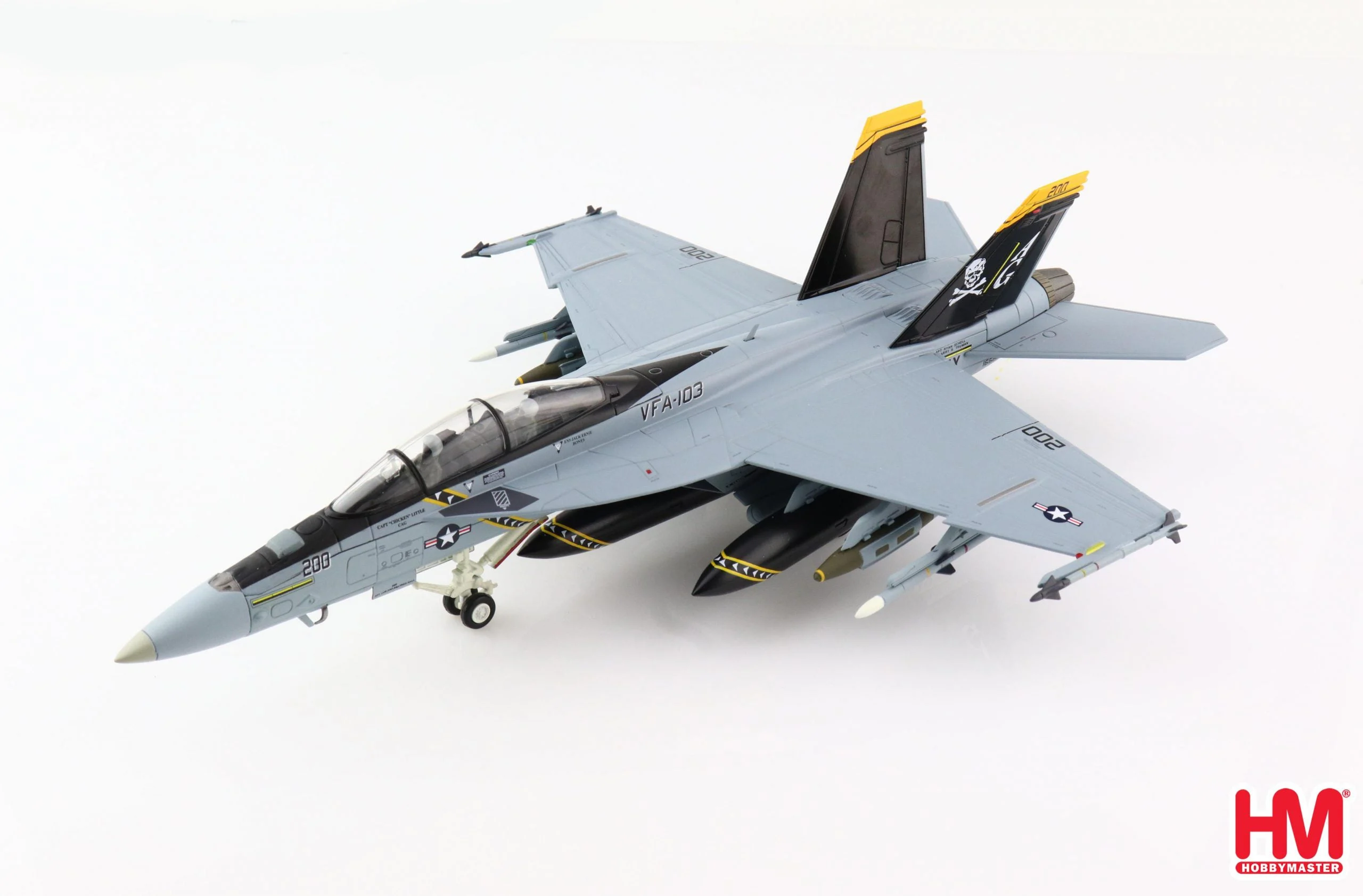 Boeing F/A-18F Super Hornet, VFA-103 “Jolly Rogers” US Navy 2016, 1 :72 Scale Diecast Model