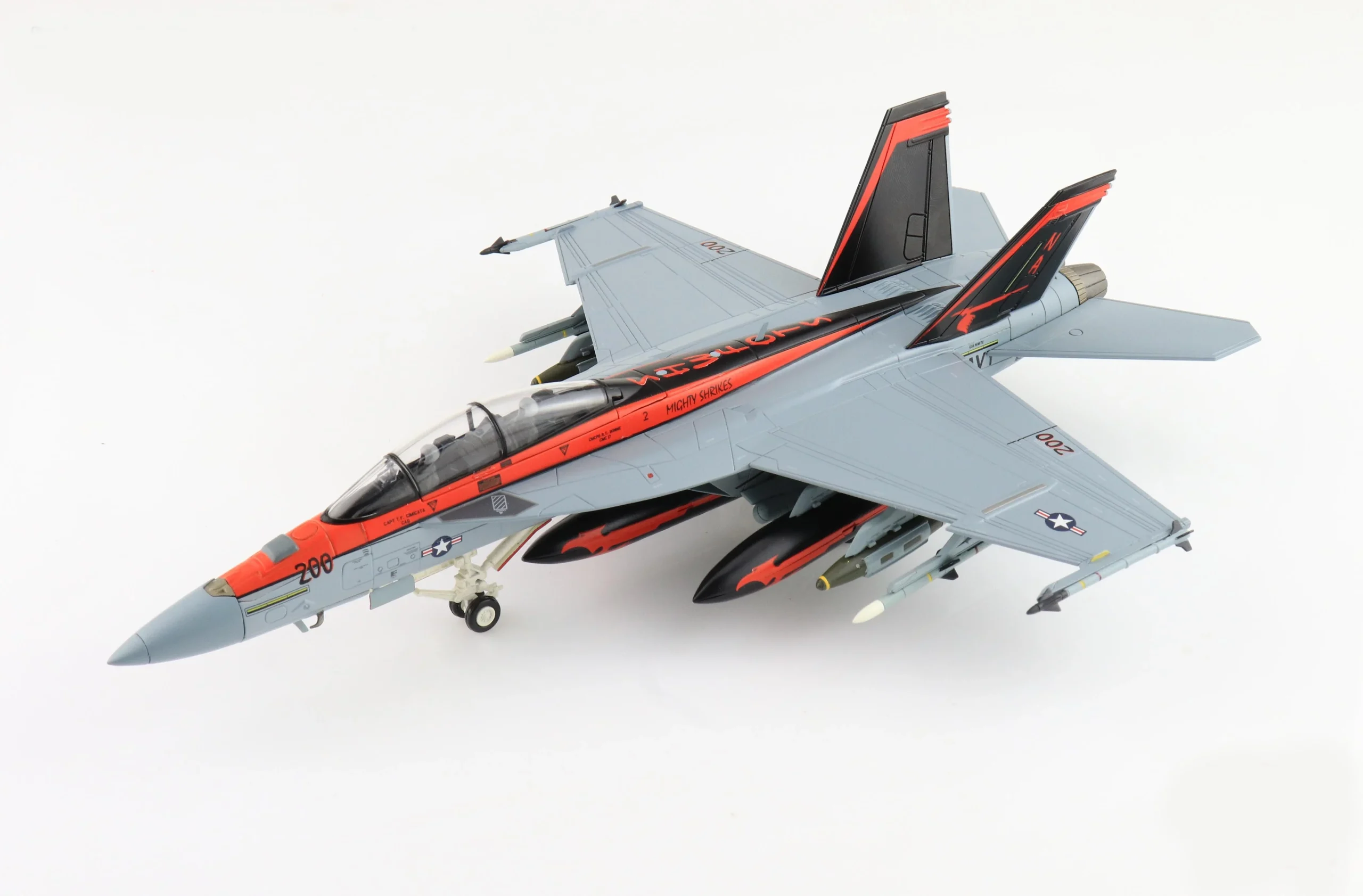 Boeing F/A-18F Super Hornet, VFA-94 “Mighty Strikes”, USS Nimitz (CVN-68) 2021, 1:72 Scale Diecast Model